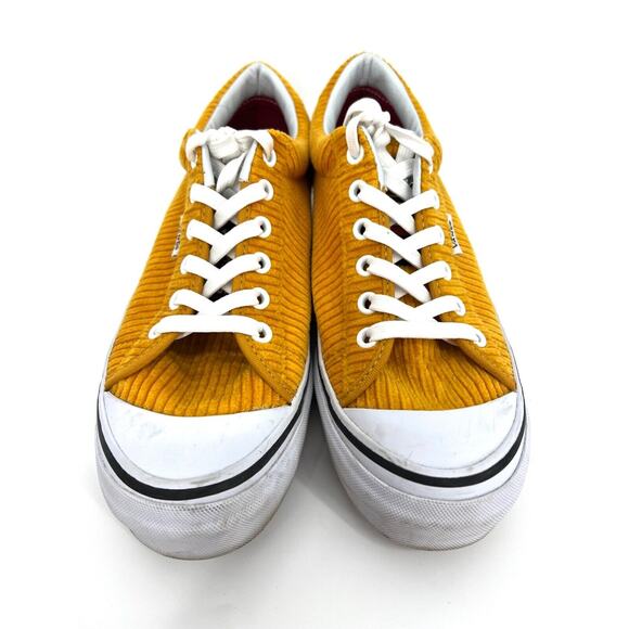 Vans Anaheim Factory Sneakers Gold Corduroy Size 8.5 - Picture 3 of 11